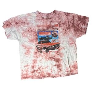 Ford‎ Mustang T Shirt 3XL American Muscle Car Tie Dye Graphic Tee